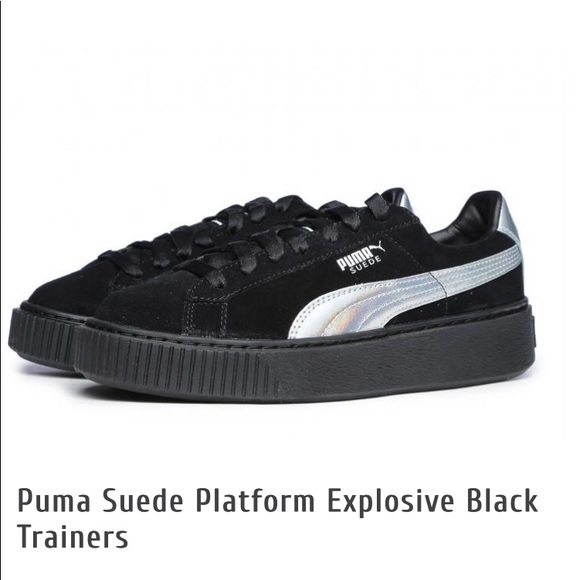 basket puma suede platform explosive basket puma suede platform explosive